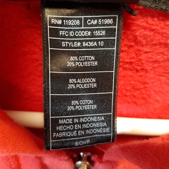 NFL Reebok Hoodie San Francisco 49ers Youth Small US S Unisex 49ers Hoodie Red - Picture 10 of 16